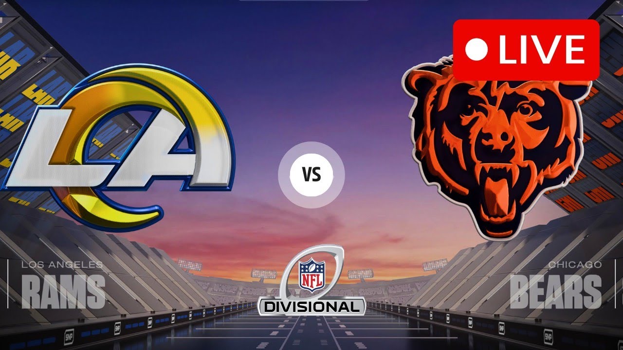 🔴 LIVE 🔴 Chicago Bears vs Los Angeles Rams / AFC Divisional Game / Madden NFL Simulation!
