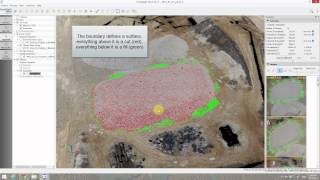 Using a UAV to calculate Stockpile volumes