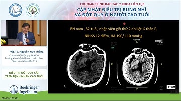 ĐIỀU TRỊ ĐỘT QUỴ CẤP TRÊN BỆNH NHÂN CAO TUỔI | PGS. TS. Nguyễn Huy Thắng