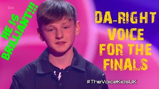 DARA MCNICHOLL ROAD TO THE FINALS | ALL PERFORMANCE | TEAM PALOMA | THE VOICE KIDS UK 2020