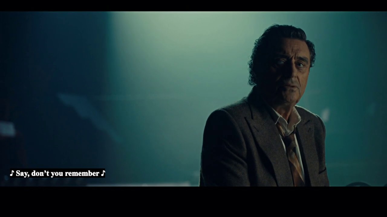 Buddy, Can you spare a dime? - performed by Ian McShane