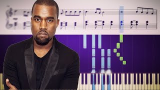 Kanye West - Amazing - Piano Cover + SHEETS screenshot 1
