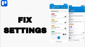 How To Fix And Solve Settings On Trello App | Easy Fix
