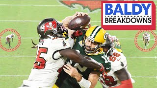 How the Buccaneers Defense DOMINATED Aaron Rodgers & the Packers | Baldy Breakdowns