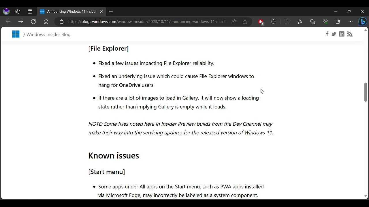 Announcing Windows 11 Insider Preview Build 23565 Dev Channel   Windows Insider Blog