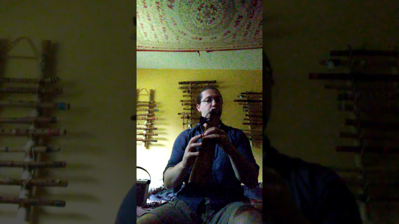 Low Eminor drone flute