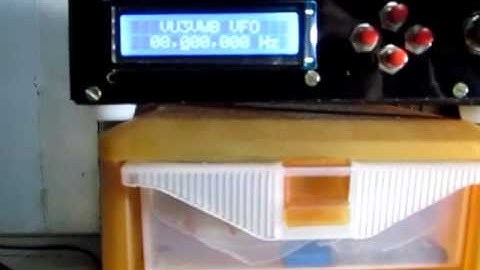 AD9850 DDS initial tests