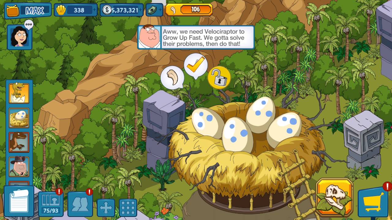 Family Guy, The Quest For Stuff, Dinosaur Update. Episode 10 YouTube