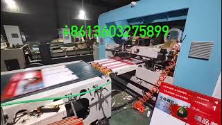 Fully automatic stitcher and folding gluer machine