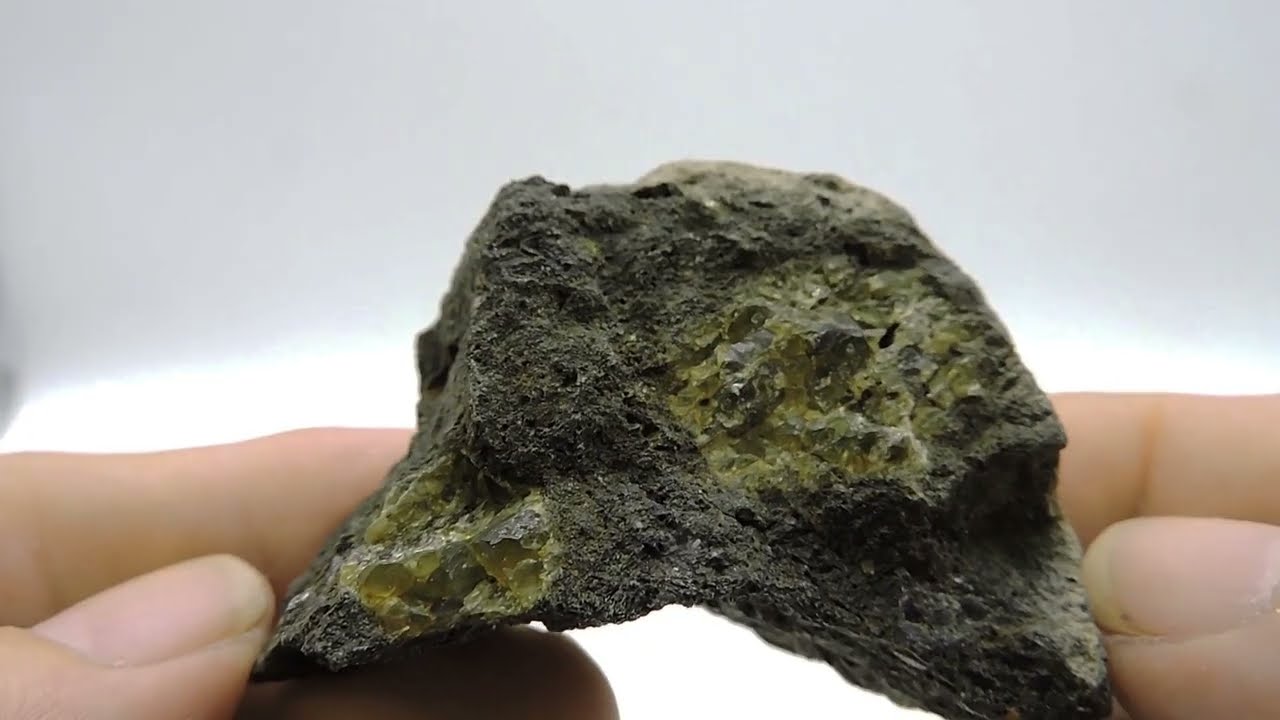 Fayalite forsterite series from Spain - miniature
