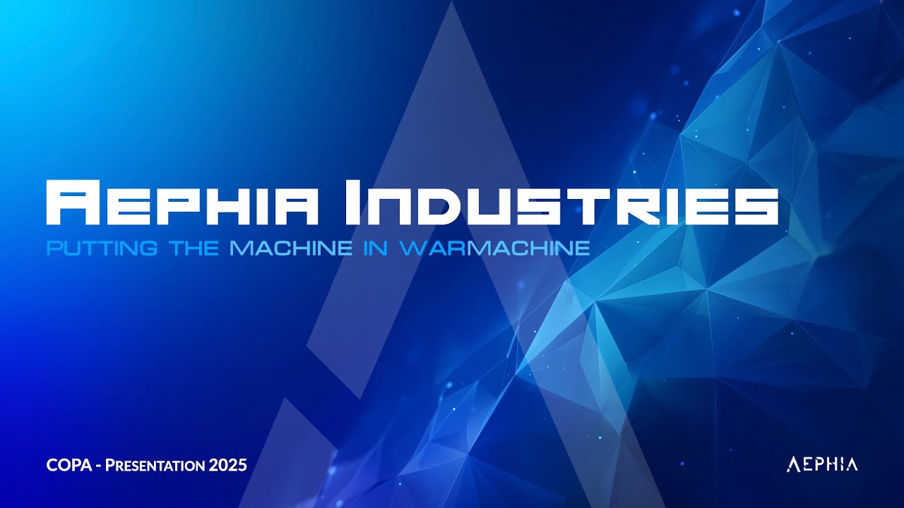 Aephia Industries - Star Atlas COPA '25 Presentation