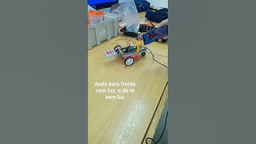Não é boomerang. #robotica #inovação #automação #video #escola #carros #programação#sensor#luz#aula