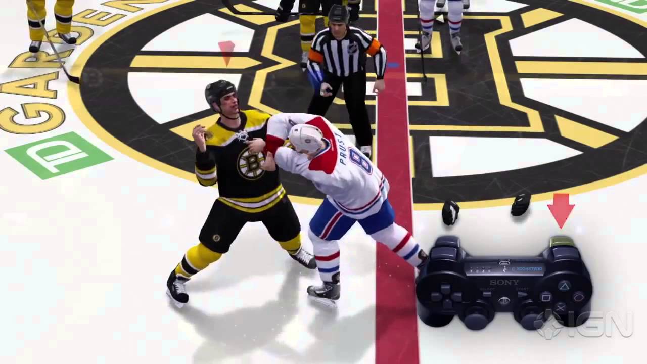 How to Fight in NHL 14 - YouTube