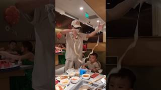 Young Man Performs Professional Pasta Dance 😁