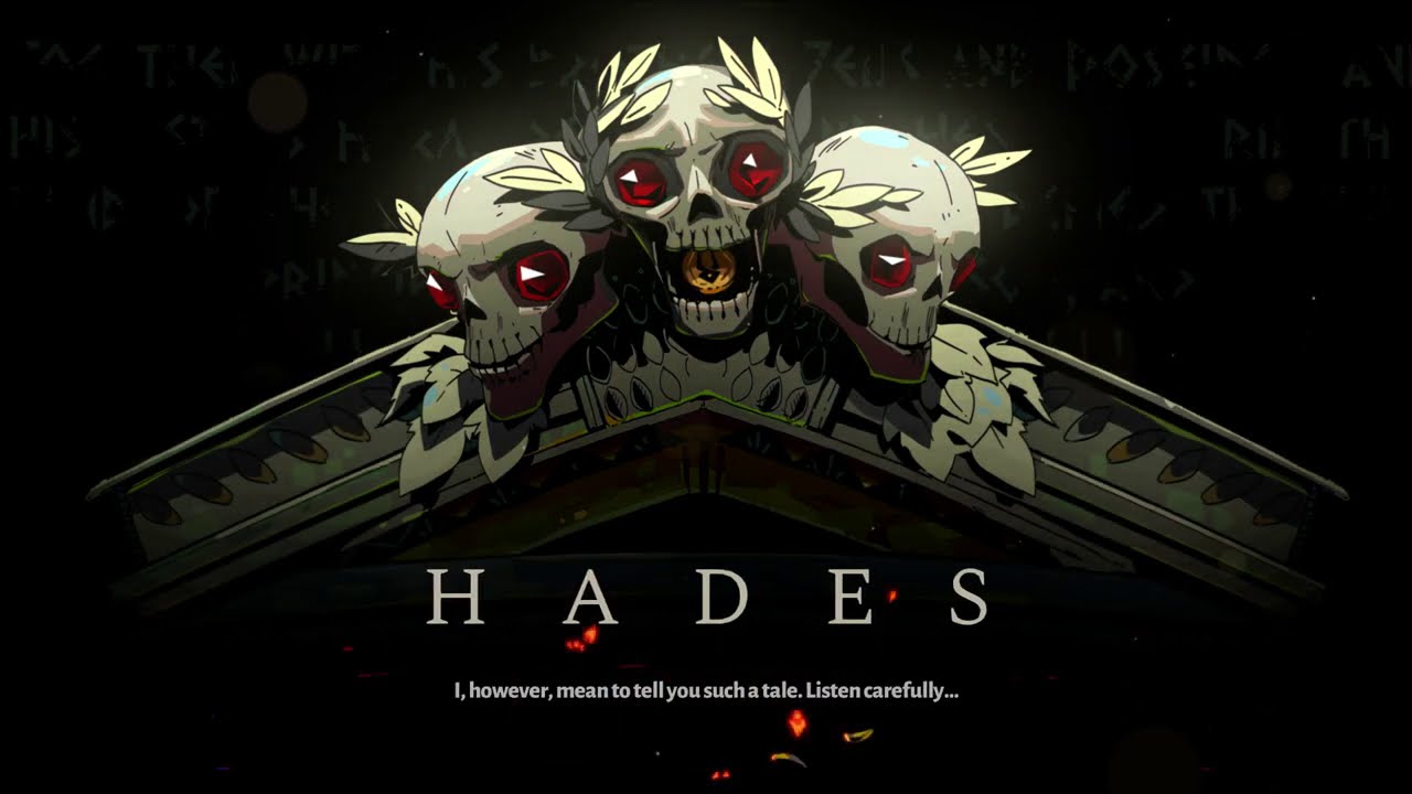 Hades Hell Mode Dialogue Part 1 The Beginning YouTube