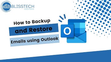 How to Backup and Restore Emails Using Outlook