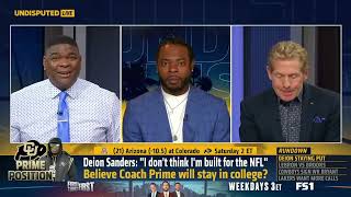 UNDISPUTED   Is Deion Sanders Ready for the NFL? - UNDISPUTED | Skip Bayless 🔥 #PrimeTime #NFLDreams
