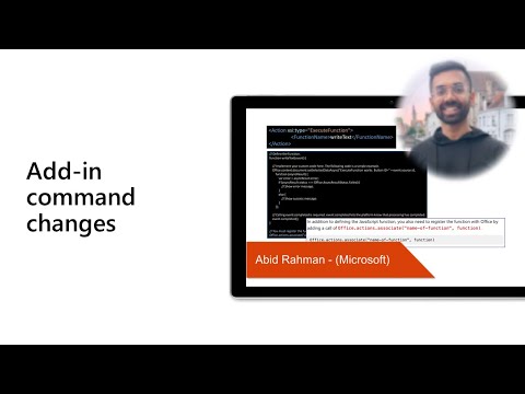 Office add-in command changes on ExecuteFunction command