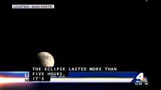 NBC NEWS Lunar Eclipse story