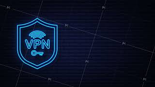 Neon Secure VPN connection concept with hands. Hnads holding vpn sign. Virtual private network screenshot 3