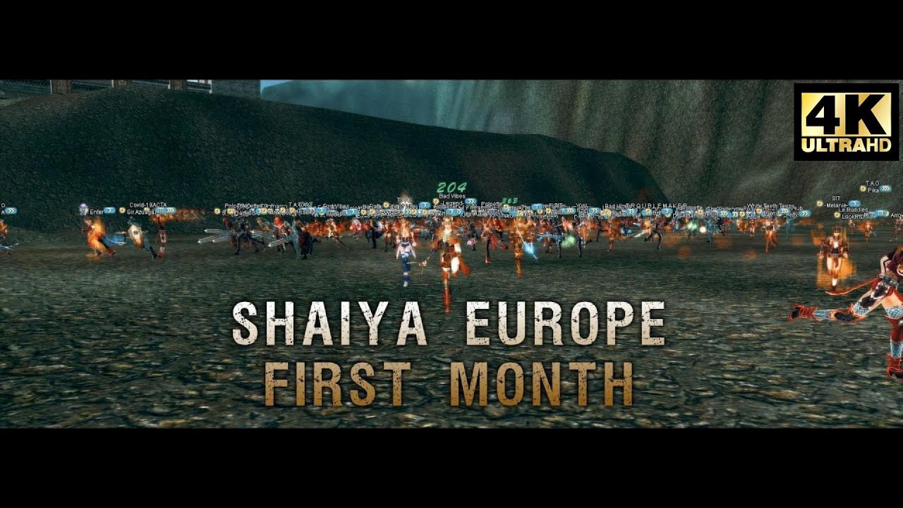 Shaiya Europe l First month!!!