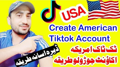 How to make TIKTOK USA account step by step in pashto. How to Create American Tiktok Account.