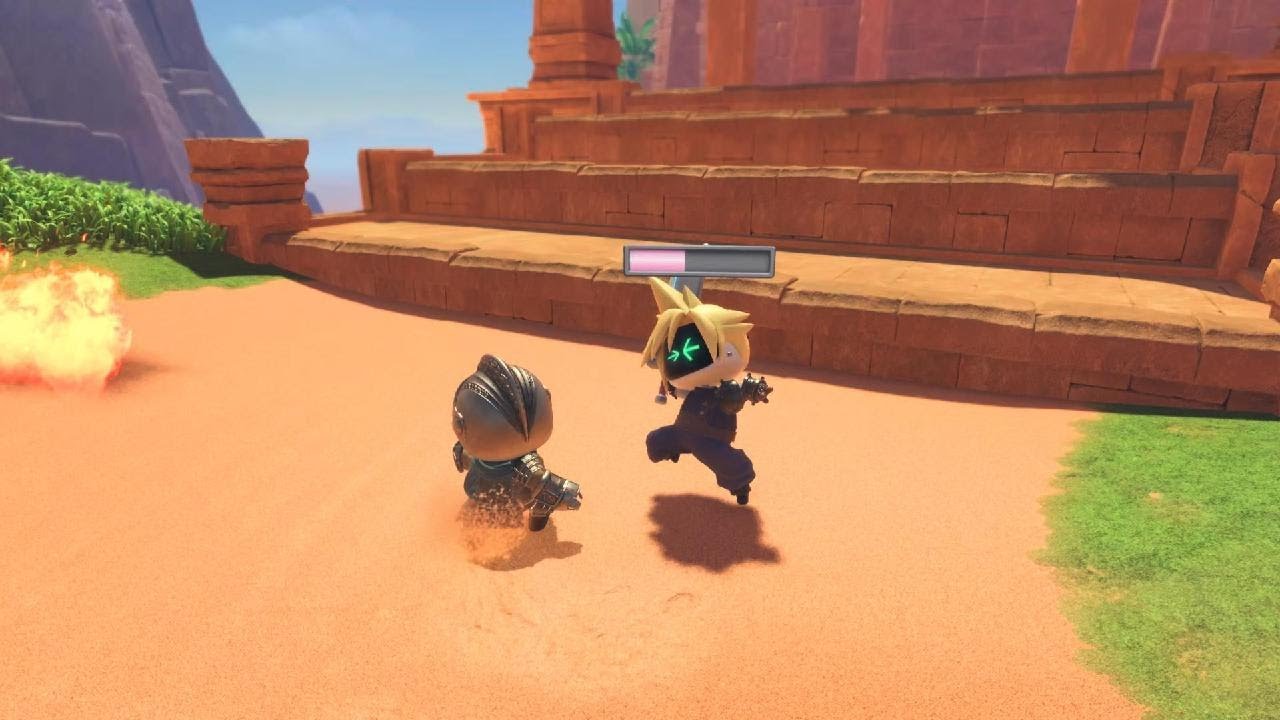 ASTRO BOT - Cloud & Sephiroth animations