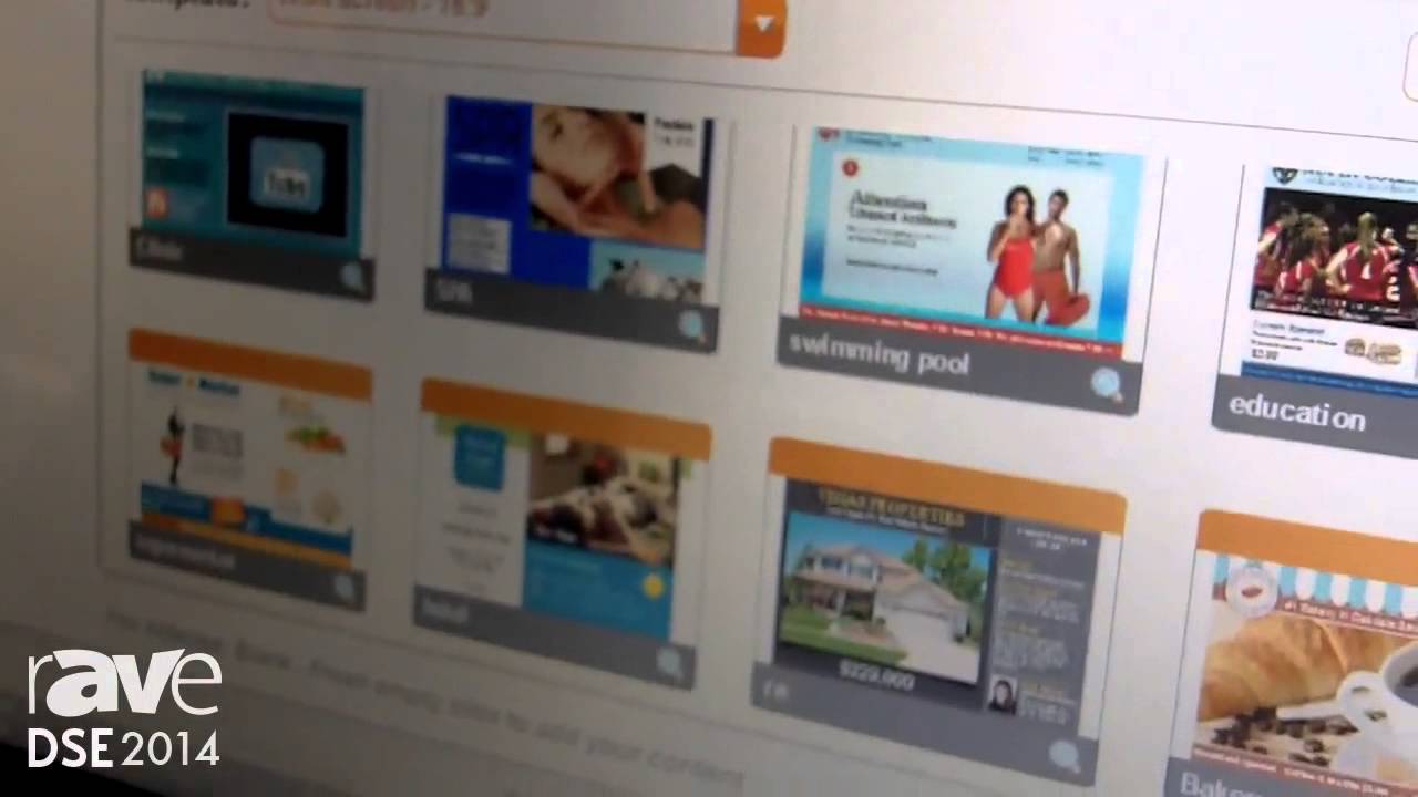 DSE 2014 Novisign Showcases WebBased Digital Signage Content Creator