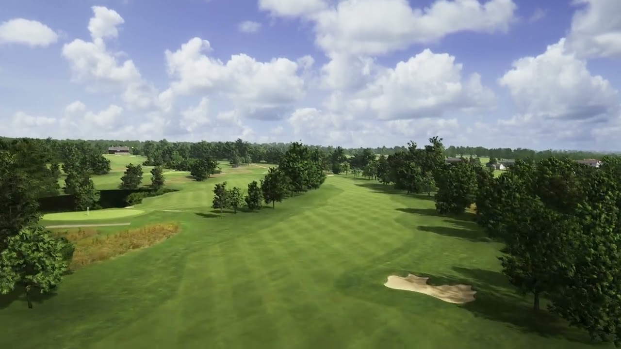The Valley Course at Crane Valley Golf Club - Hole 9 Trackman Virtual Indoor Golf Preview