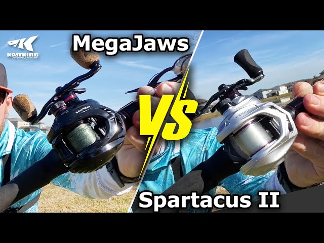 COMPARISON KastKing MegaJaws vs. Spartacus II Baitcasting Reel