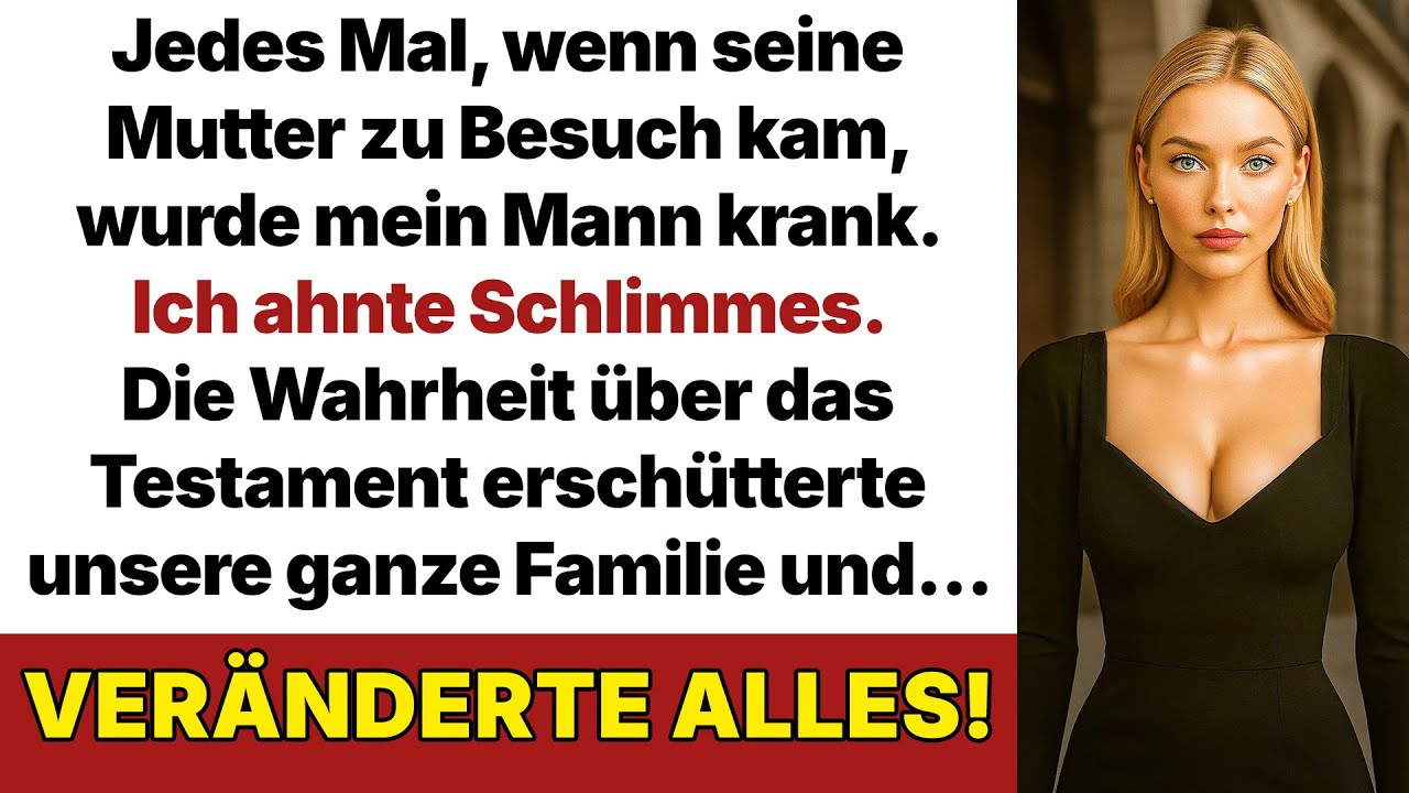 Meine Schwiegermutter vergiftete meinen Mann – wegen des Testaments!