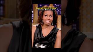 Michelle Obama Funniest Answer Ever funny funny talkshow comedy michelleobama
