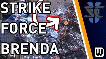 STRIKE FORCE BRENDA - Spine Crawler/Queen Rush Cheese!