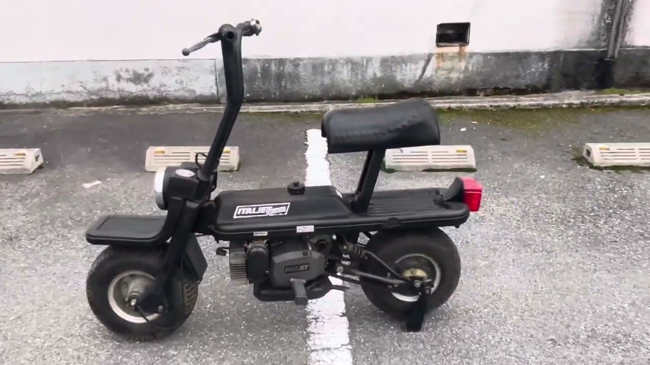 ITALJET PACK-A-WAY走る止まる畳める - YouTube