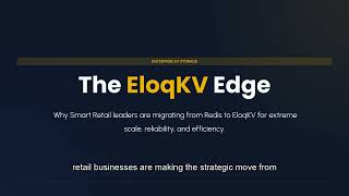 Scaling Smart Retail Infrastructure: Edge AI and Data Orchestration via EloqKV