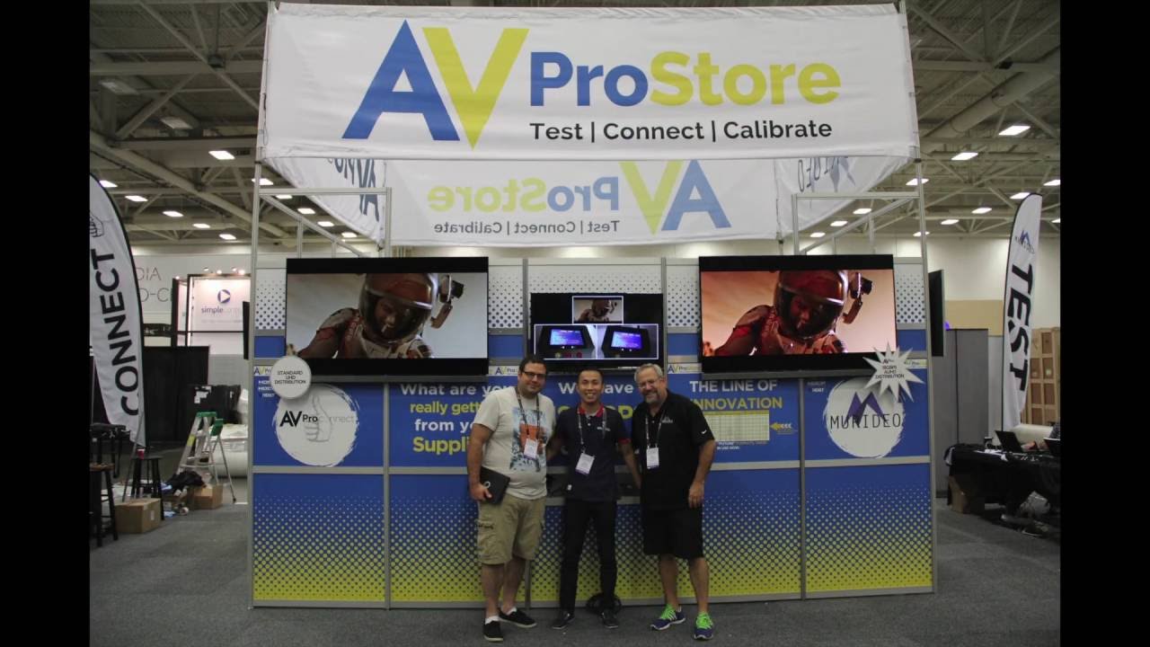 CEDIA16 AVProConnect | Murideo | AVProStore Booth Build
