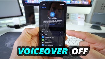 How to Disable / Turn OFF VoiceOver on a Apple iPhone 16E