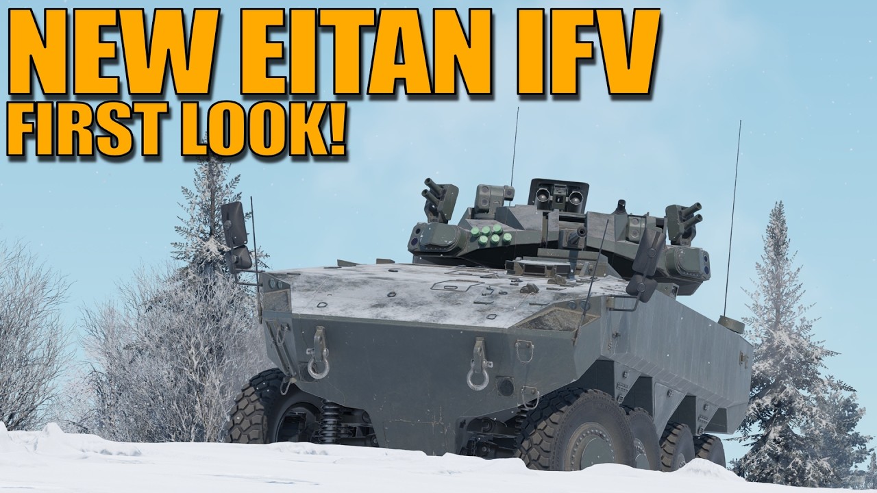 НОВАЯ ИЗРАИЛЬСКАЯ БМП EITAN! Первый взгляд на колёсную БМП, оснащённую системой активной защиты! ...