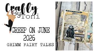 #CreeponJune2026 …Turning Grimm Fairy Tales Into Creepy Junk Journal Ephemera