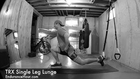 How To Demo: TRX Single Leg Lunge with Dave Erickson