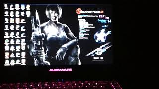 My cool alienware m14x live wallpaper