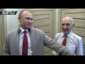 بوتين يزور مديره السابق في الـ كي جي بي في عيد ميلاده الـ90