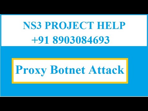 Proxy botnet attack using ns3 simulation project|www.phdproposal.org|+91 8903084693(call/whatsapp)
