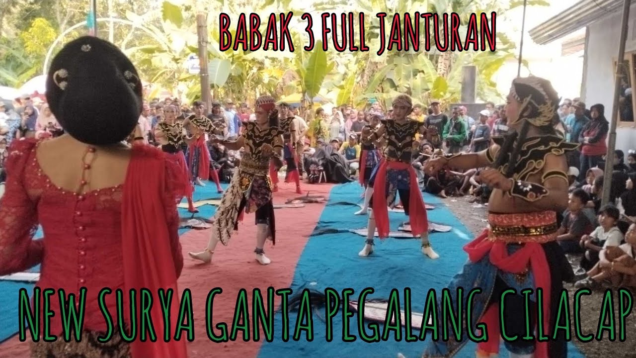 EBEG NEW SATRIA  SURYA GANTA BABAK 3 JANTURAN LIVE JL PISANG PEGALANG