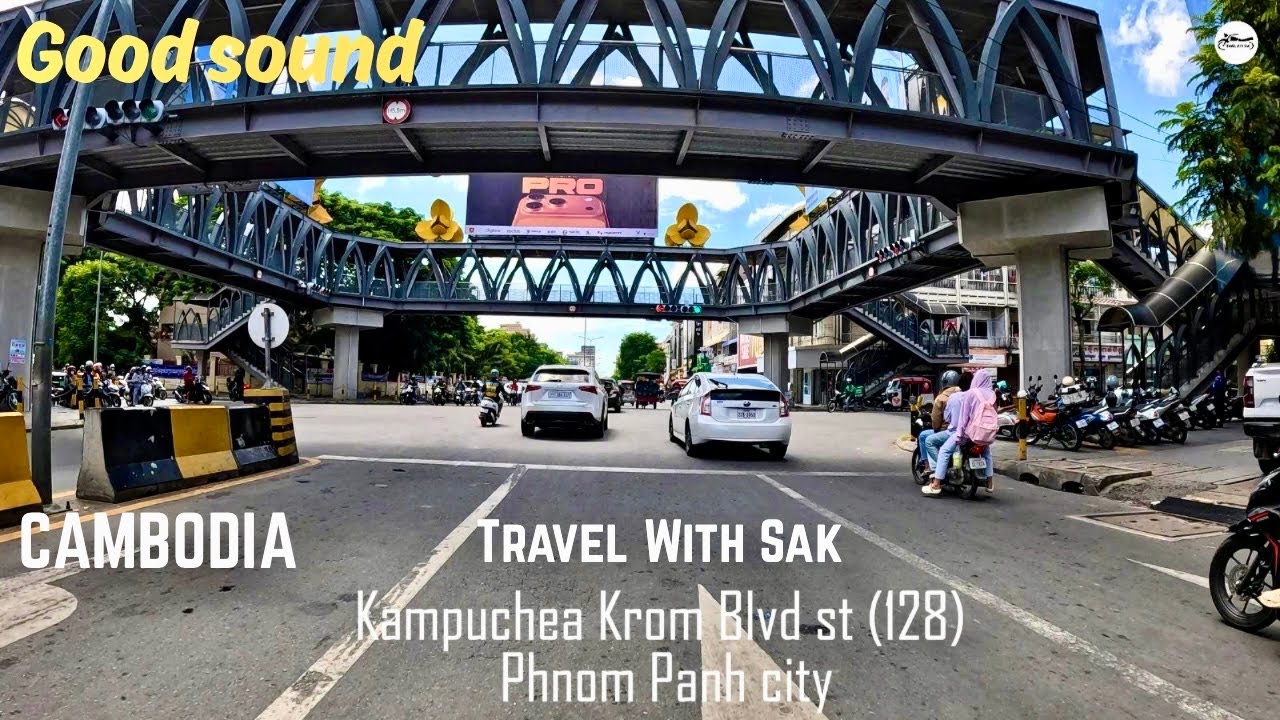 Tours Driver S.T Kampuchea Krom Blvd (128) Phnom Panh City , Cambodia 4K