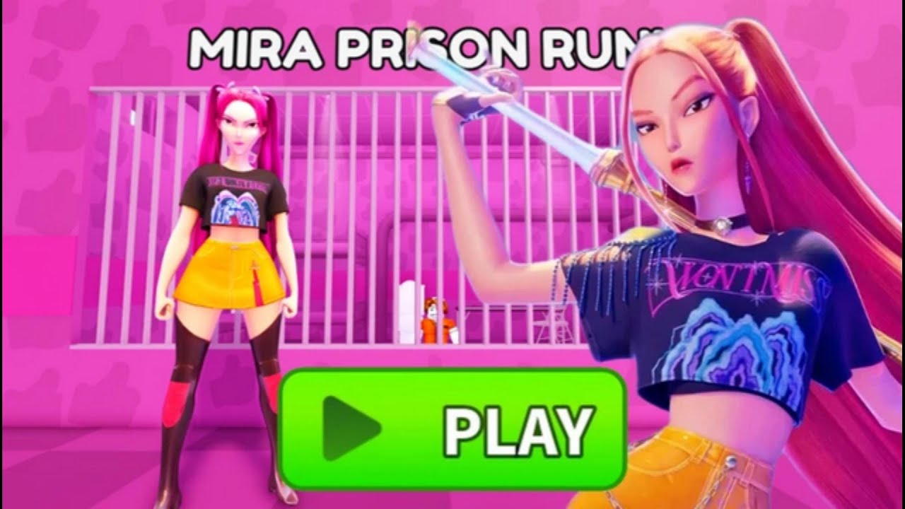 ❤️ MIRA'S PRISON RUN OBBY WALKTHROUGH FULL GAME 