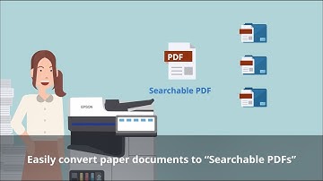 Epson Solutions Suite | Make Searchable PDF with Document Capture Pro