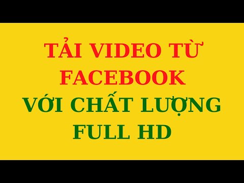 Video hướng dẫn cách tải video từ facebook về máy tính chất... - youtube