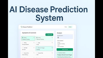 AI Disease Prediction System Using Machine Learning
