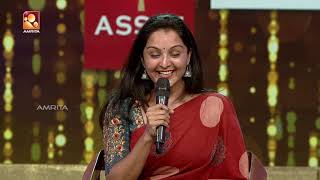 Manju Warrier & Mohanlal Dubsmash in Lal Salam Show at Amrita TV